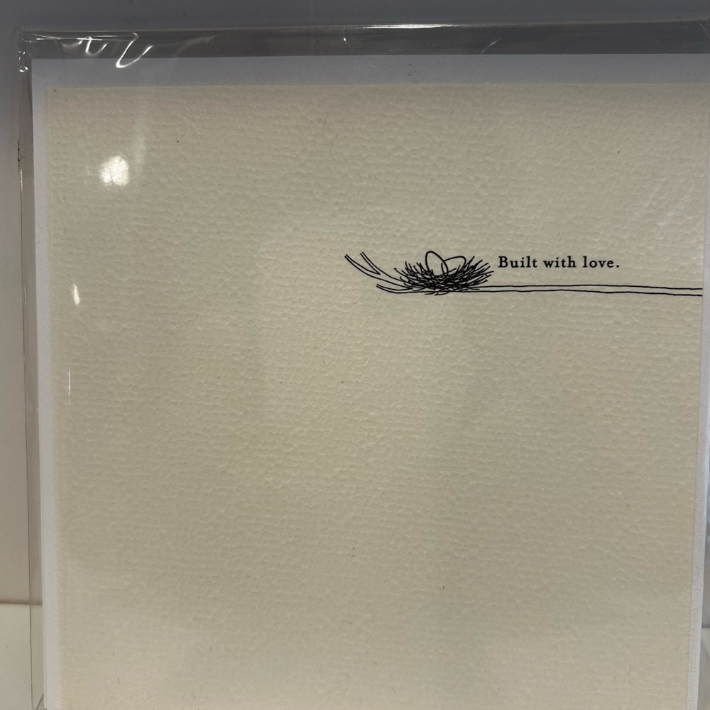 Vera Wang Bride wedding card
